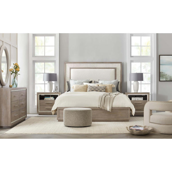 Home Fashion Rookery Upholstered Panel Bed