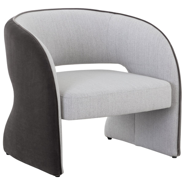 home fashion Rosalia Chair Mina Light Grey/Meg Ash