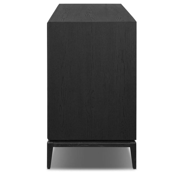 Home Fashion Rosenell 6 Drawer Dresser Black