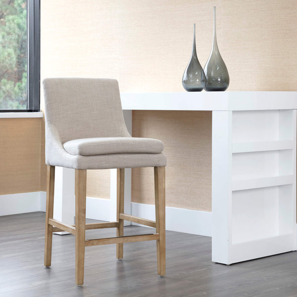 Home Fashion Rosine Counter Stool Effie Flax