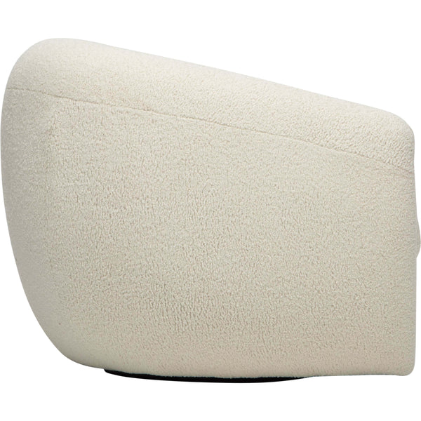 Home Fashion Rouen Swivel Chair Sheepskin Natural