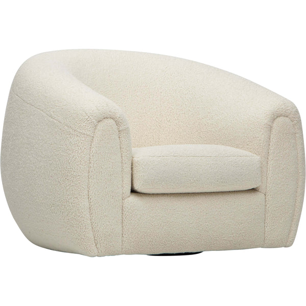 home fashion Rouen Swivel Chair Sheepskin Natural