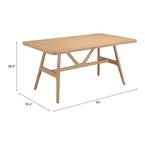 Home Fashion Rovina Dining Table Natural