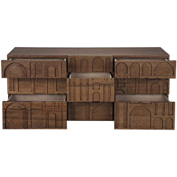 Home Fashion Royce Sideboard Dark Walnut