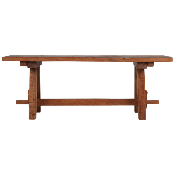 home fashion Rustic Wood Bench Natural