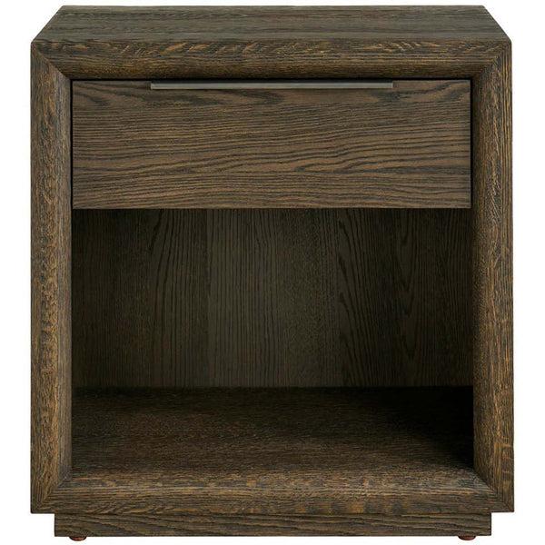 Home Fashion Sable 1 Drawer Nightstand Sable