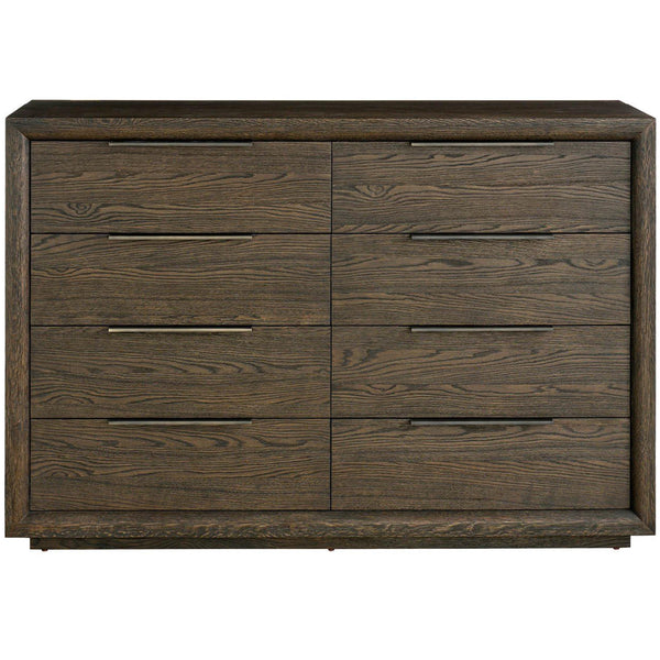 Home Fashion Sable 8 Drawer Dresser Sable