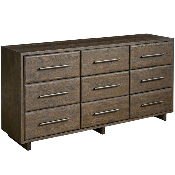 home fashion Sable 9 Drawer Dresser Sable