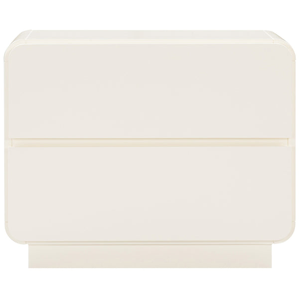 Home Fashion Sagura Nightstand Cream