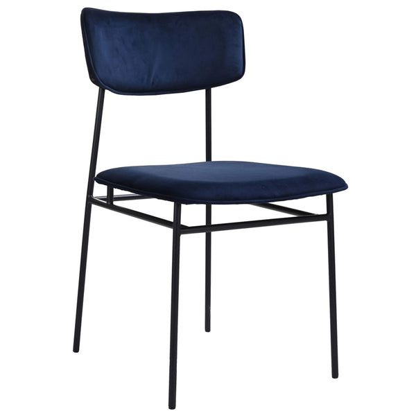 home fashion Sailor Dining Chair Blue Set of 2