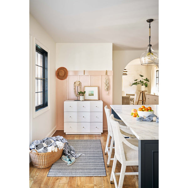 Home Fashion Saint Clair Chest White Sand