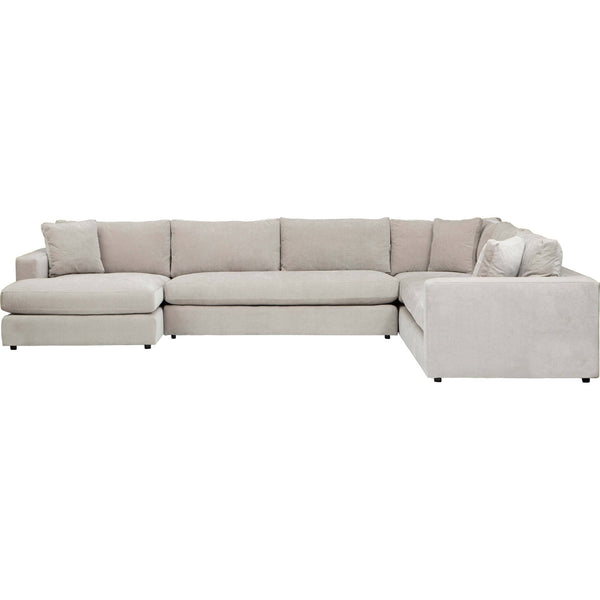 Home Fashion Salvadore Sectional Kenley Moondust