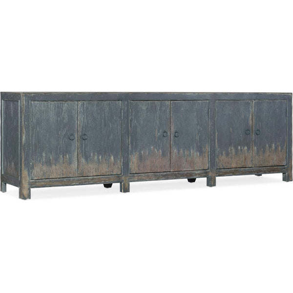 home fashion Salvator Media Console Antique Blue