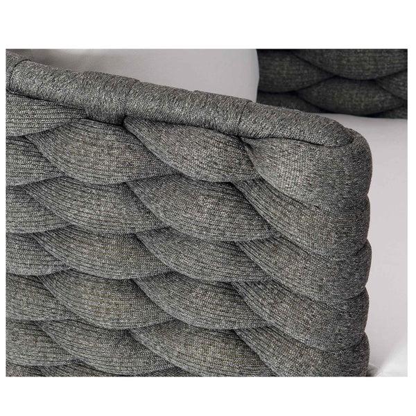 Home Fashion Santa Cruz Arm Chair Cadet Grey