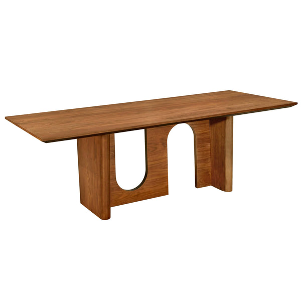 home fashion Satra Rectangular Dining Table Walnut