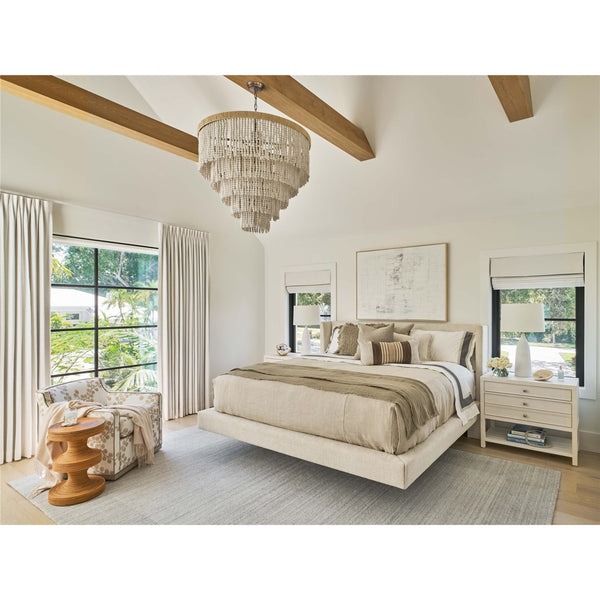 Home Fashion Saugatuck Nightstand White Sand