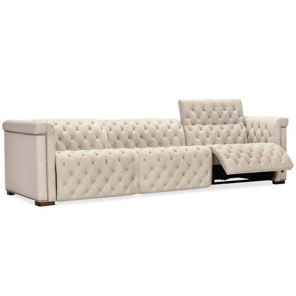 Home Fashion Savion Power Motion Sofa Aries Beach