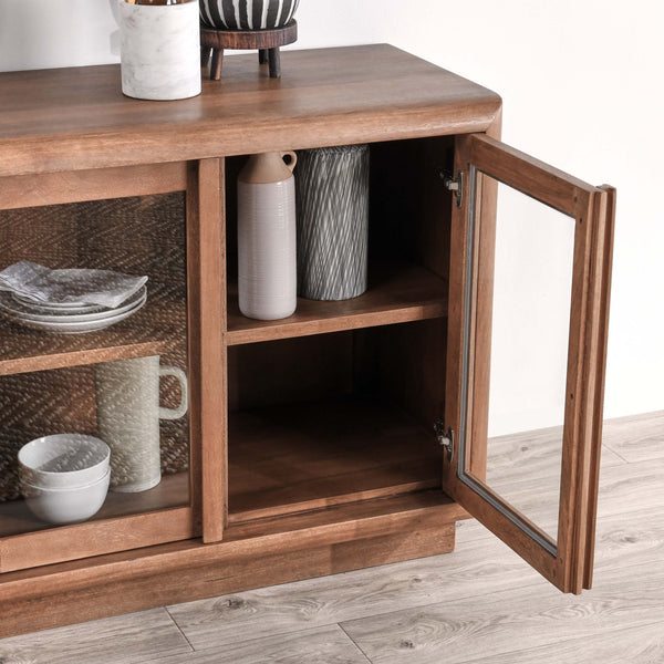 Home Fashion Selena Buffet Pottery Brown