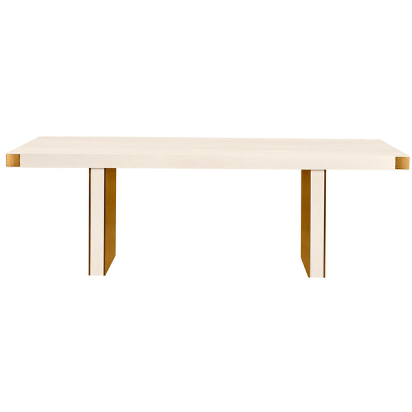Home Fashion Selena Rectangular Dining Table Cream