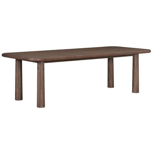 home fashion Sequoia 96" Dining Table Mocha