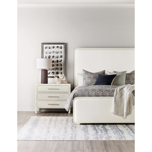Home Fashion Serenity Upholstered Panel Bed