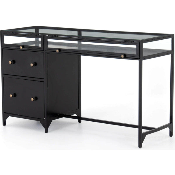 home fashion Shadow Box Desk Black by Four Hands