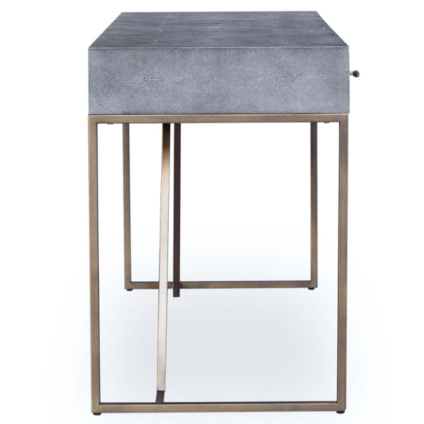 Home Fashion Shagreen Desk Grey By Four Hands
