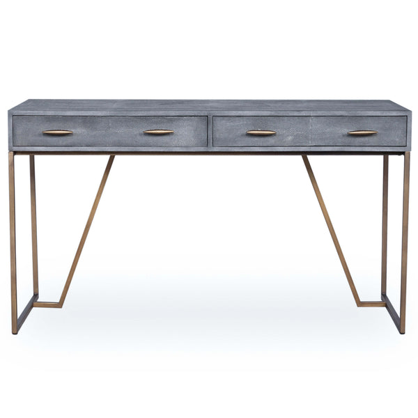 Home Fashion Shagreen Desk Grey By Four Hands