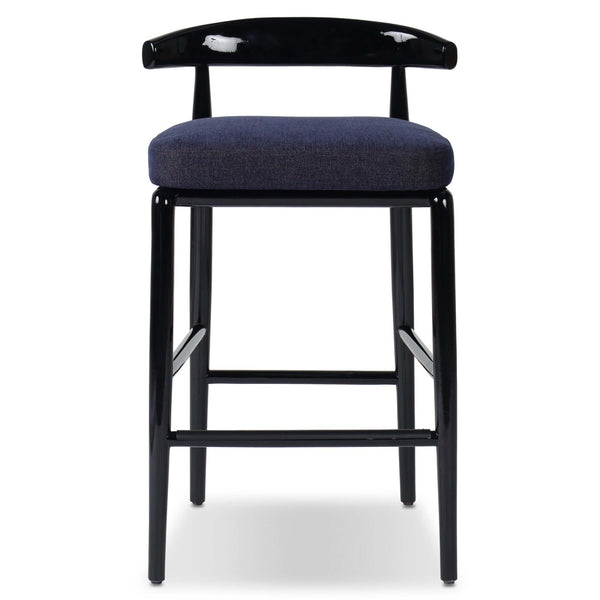 Home Fashion Shaza Stool Sutton Navy By Four Hands
