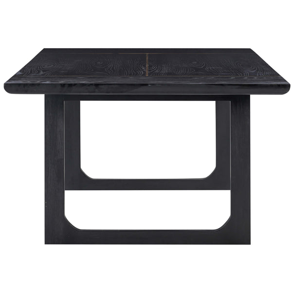 Home Fashion Shiloh Rectangular Dining Table Black