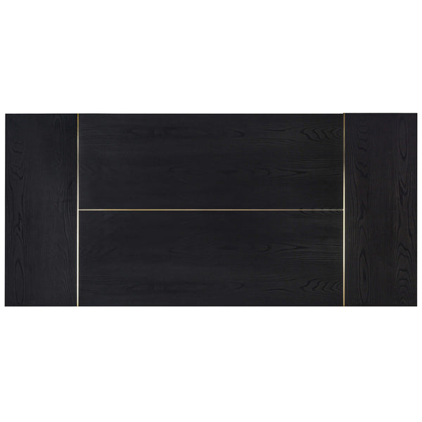 Home Fashion Shiloh Rectangular Dining Table Black