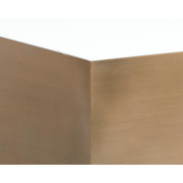 Home Fashion Shiloh Square Coffee Table White