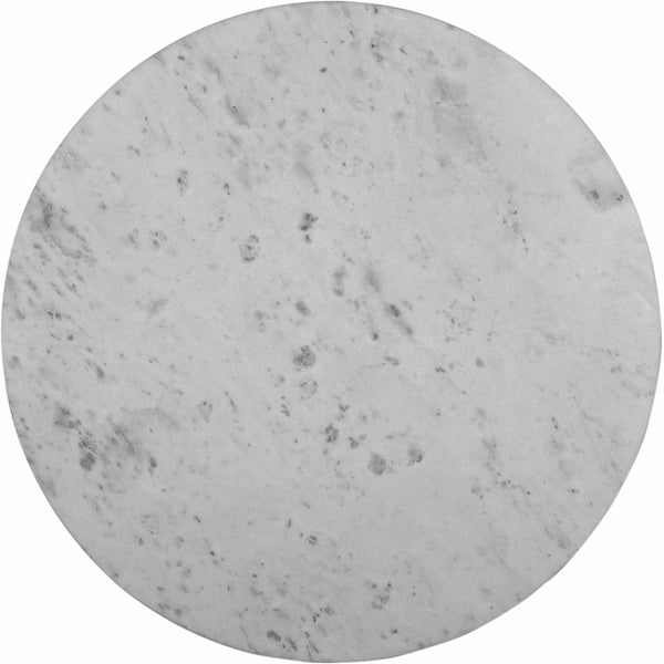 Home Fashion Shorefront Marble Dining Table White