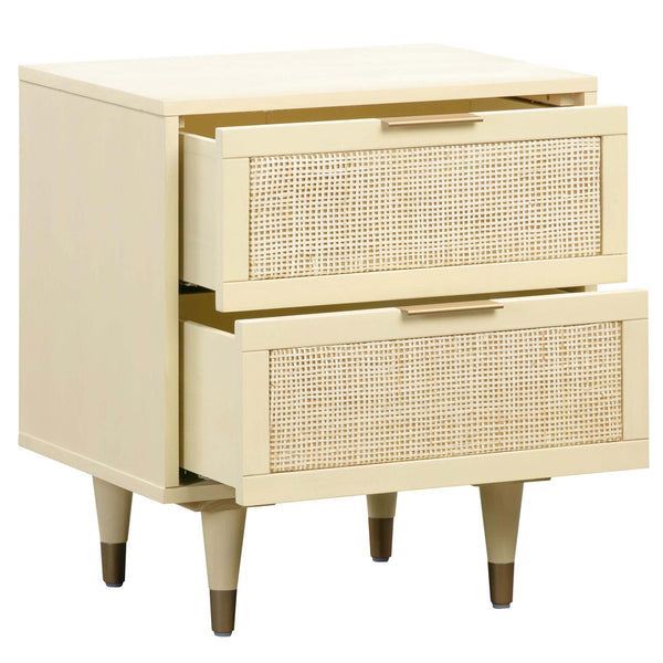 Home Fashion Sierra Nightstand Buttermilk