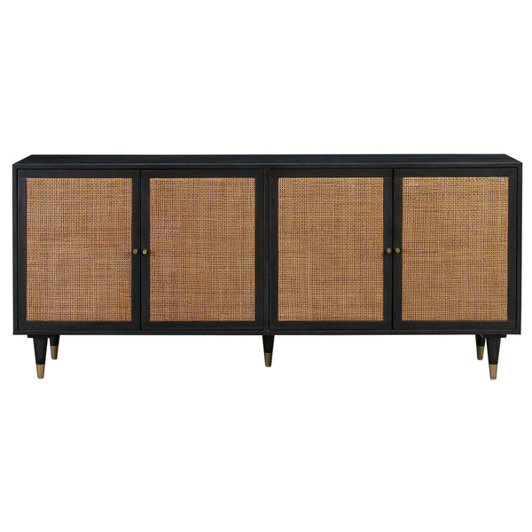 Home Fashion Sierra Sideboard Black