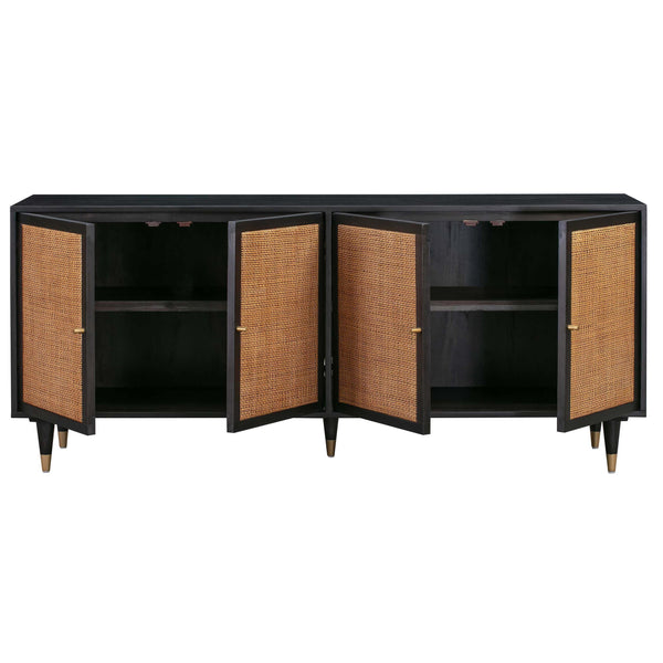 Home Fashion Sierra Sideboard Black
