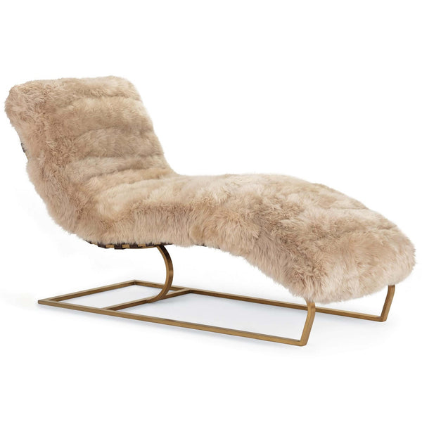Home Fashion Siesta Chaise Lounge Natural