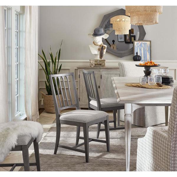 Home Fashion Slat Back Side Chair Set Of 2