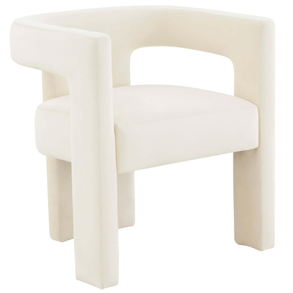 home fashion Sloane Velvet Chair Cream