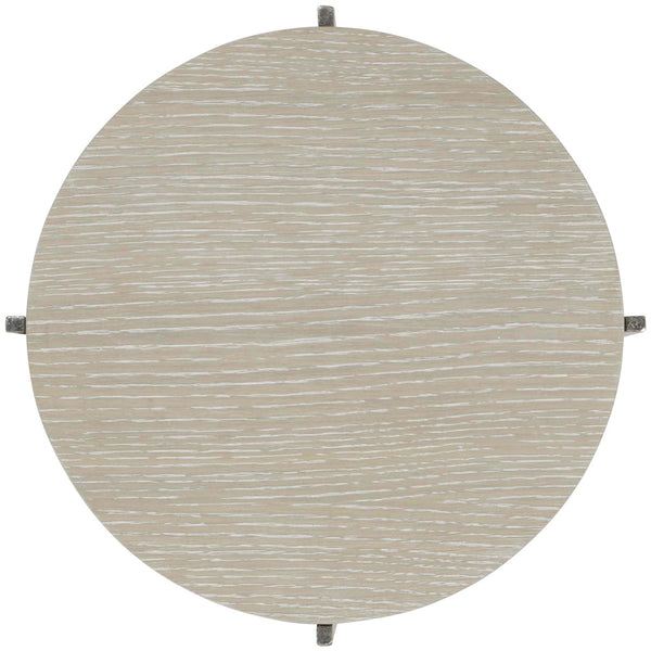 Home Fashion Solaria Side Table W/Metal Base