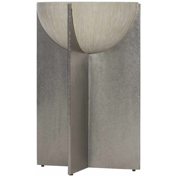 home fashion Solaria Side Table w/Metal Base