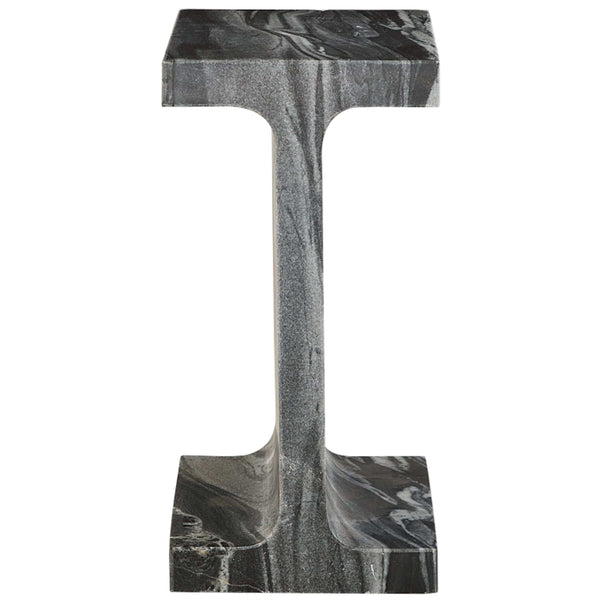 Home Fashion Solitude End Table Storm Cloud