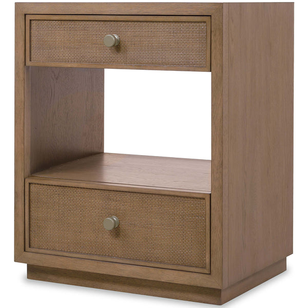 Home Fashion Sonnet 2 Drawer Nightstand Wren