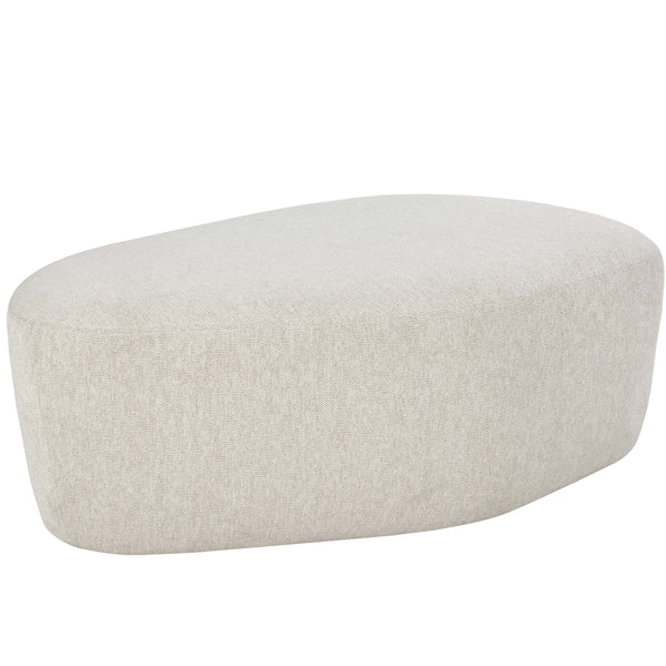 home fashion Soraya Ottoman Dove Cream