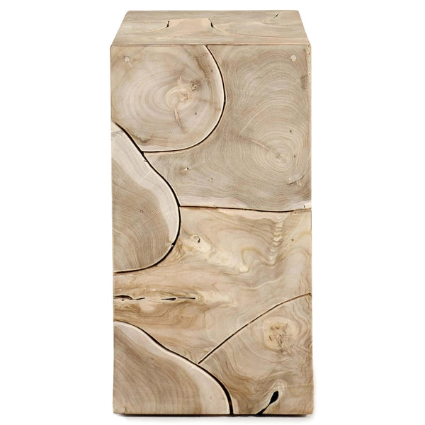 Home Fashion Sorrento End Table Bleached