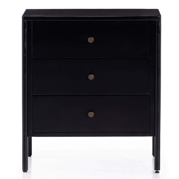 Home Fashion Soto Nightstand Black By Four Hands