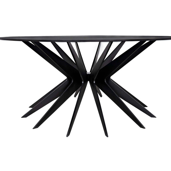 Home Fashion Spider Coffee Table Black Steel