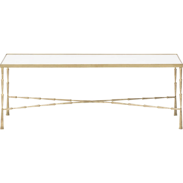 Home Fashion Spike Coffee Table Brass
