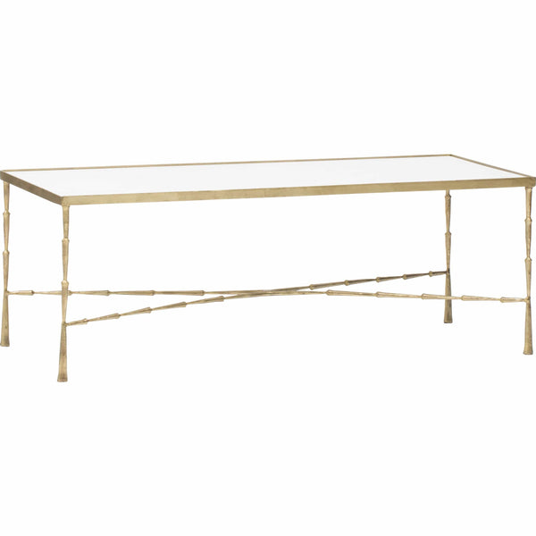 home fashion Spike Coffee Table Brass