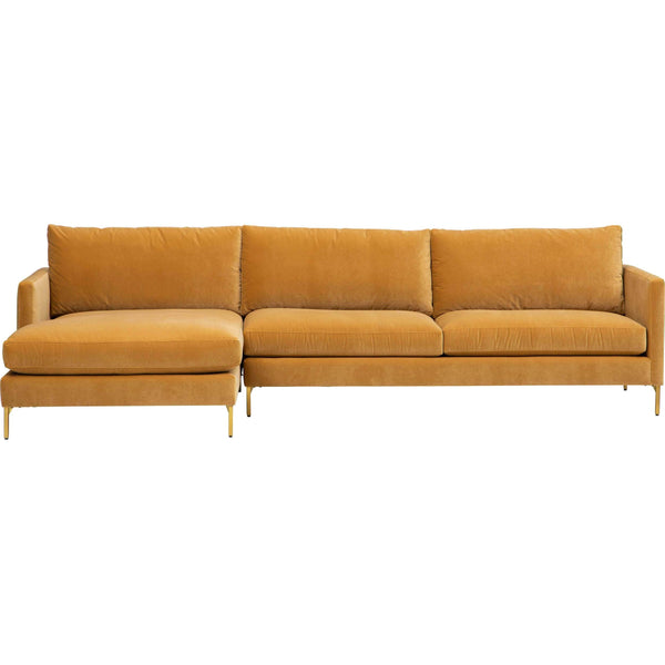 Home Fashion Stella Sectional Variety Lemon